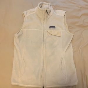 Women’s White Patagonia Vest Size Medium